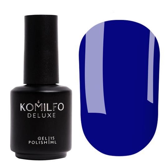 Komilfo Deluxe Gel Polish (D127) - Royal Blue Enamel (Vibrant Deep Blue) (8ml & 15ml)