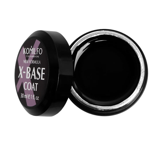 Komilfo X-Base Coat 30ml professional jar (Advanced New Formula Gel Polish Base)