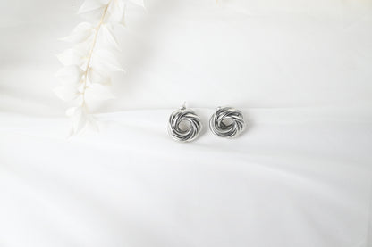 FLOWER KNOT EARRINGS