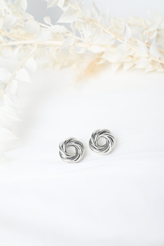 FLOWER KNOT EARRINGS