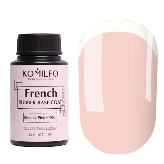 Komilfo French Rubber Base 003 Blondie Pink 30 ml