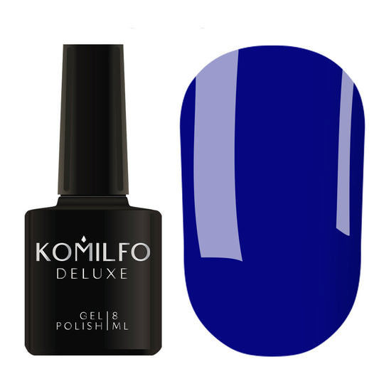 Komilfo Deluxe Gel Polish (D127) - Royal Blue Enamel (Vibrant Deep Blue) (8ml & 15ml)