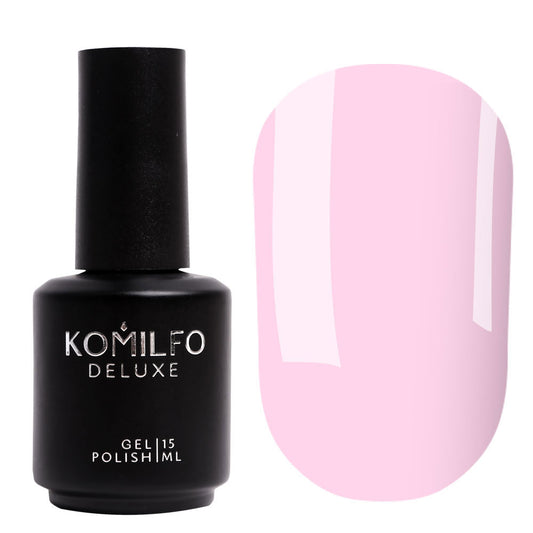 Komilfo Deluxe Gel Polish (F001) - Pale Lilac-Pink Enamel (French Builder/Base) (8ml & 15ml)