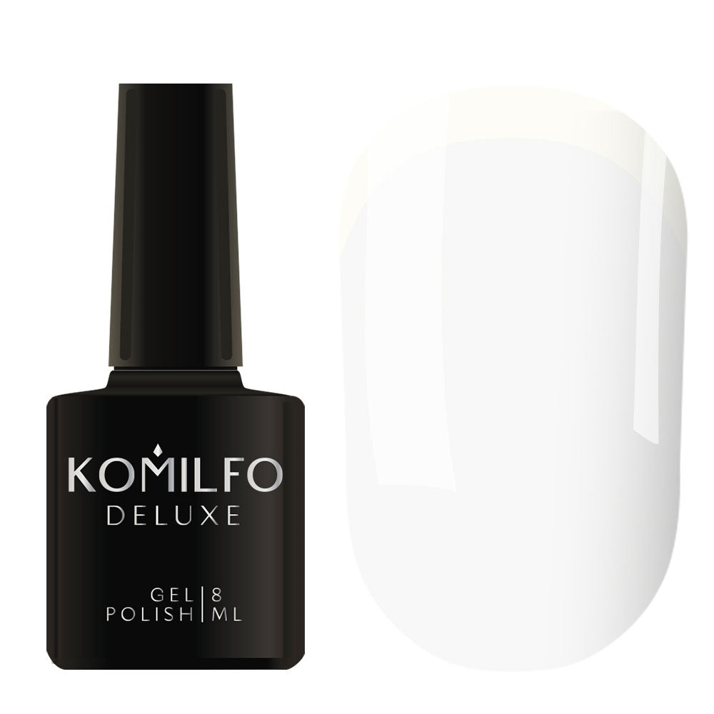 Komilfo Gel Polish French Collection F010 Classic White Enamel 15ml
